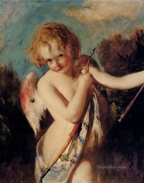 Cupido William Etty Pinturas al óleo